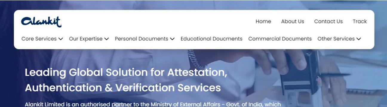 Alankit Attestation - Certificate Attestation Services, Apostille Services in India