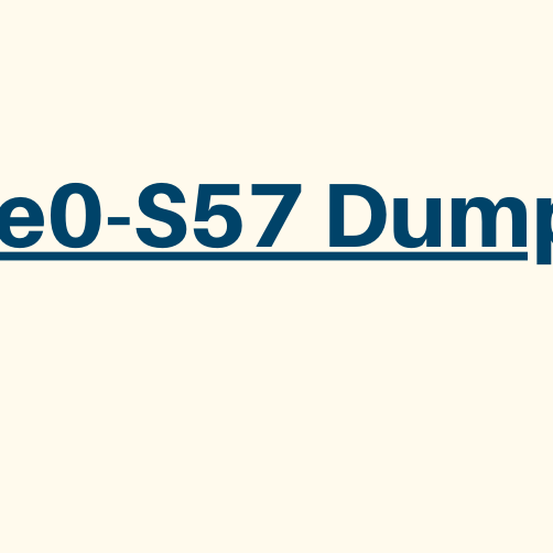 hpe0s57dumps